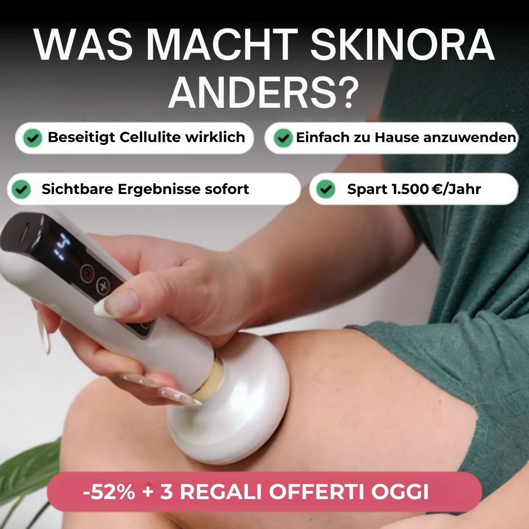 Skinora™ - Anti-Cellulite-Massagegerät + 3 Geschenke