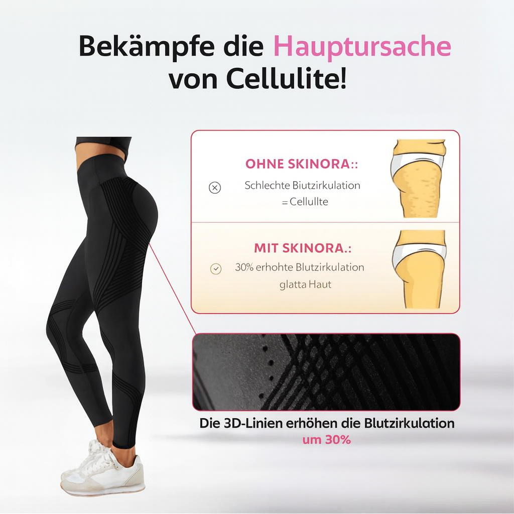3D Skinora Leggings – Definiere deine Silhouette mühelos neu